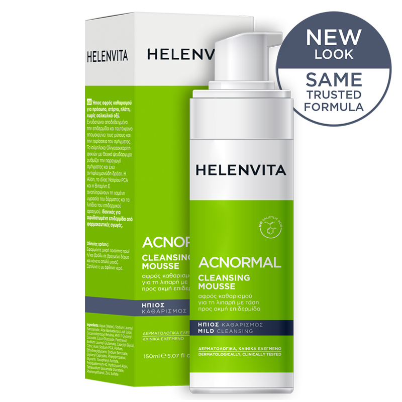 HELENVITA ACNORMAL CLEANSING MOUSSE HELENVITA ACNORMAL CLEANSING MOUSSE